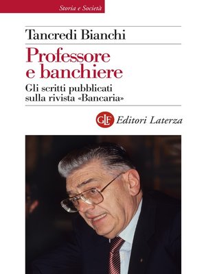 cover image of Professore e banchiere